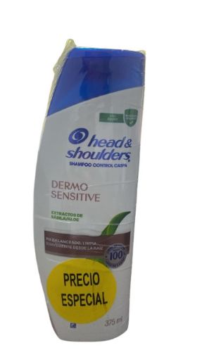 Imagen de OFERTA HEAD & SHOULDERS PRECIO ESPECIAL DERMO SENSITIVE - 2 UND SHAMPOO 375 ML 