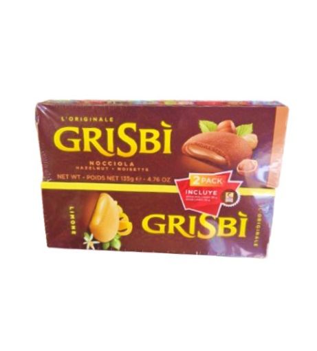 Imagen de OFERTA GRISBI 300 G-2 UND GALLETAS LIMÓN AVELLANA 