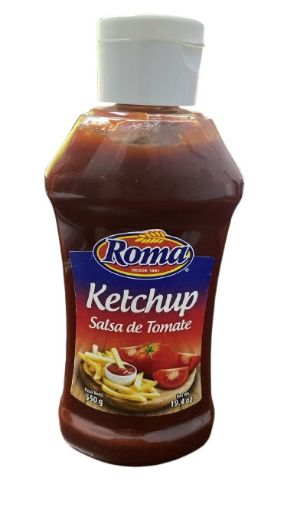 Imagen de SALSA ROMA DE TOMATE  KETCHUP BOTELLA 550.00 G