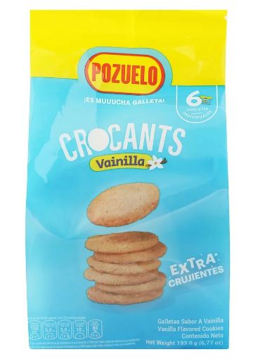 Imagen de GALLETA POZUELO CROCANTS VAINILLA 6 UND 192.00 G