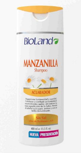 Imagen de SHAMPOO BIOLAND MANZANILLA 400.00 ML