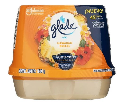 Imagen de AROMATIZANTE GLADE HAWAIIAN BREEZE EN GEL 180.00 G