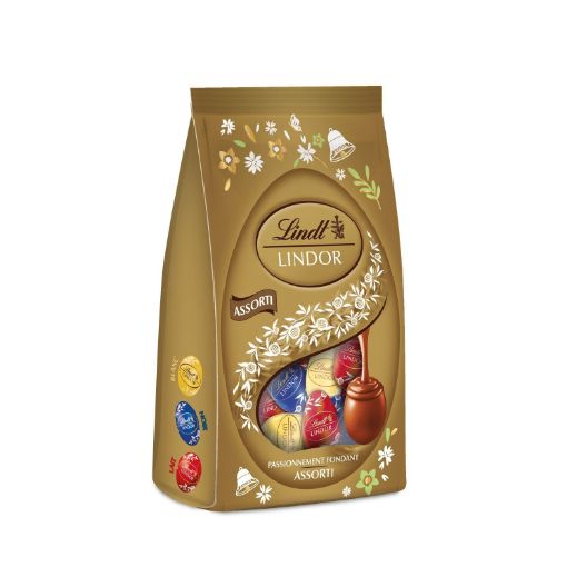 Imagen de CHOCOLATE LINDT LINDOR HUEVOS SURTIDOS  180.00 G