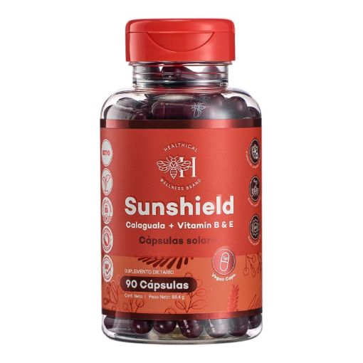 Imagen de SUPLEMENTO HEALTHICAL SUNSHIELD EN CÁPSULAS SOLARES 90.00 UND