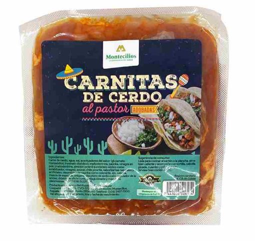 Imagen de CARNITAS DE CERDO MONTECILLOS AL PASTOR 1000.00 G