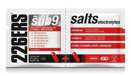 Imagen de SUPLEMENTO 226ERS EN CÁPSULAS DE SAL CON ELECTROLITOS 2.00 G
