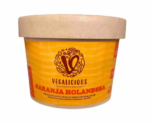 Imagen de HELADO VEGALICIOUS VEGANO NARANJA HOLANDESA 200.00 G
