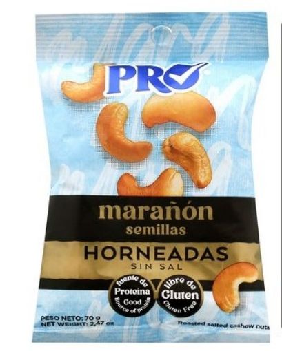 Imagen de SEMILLAS  PRO DE MARAÑON SIN SAL 70.00 G