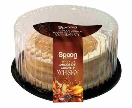 Imagen de TORTA SPOON DE DULCE DE LECHE Y WHISKY 1083.00 G
