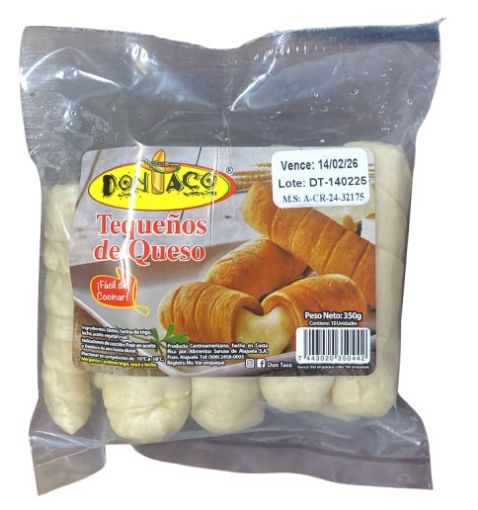 Imagen de TEQUEÑOS DON TACO DE QUESO CONGELADOS 10 UND 350.00 G