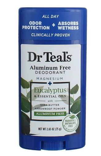 Imagen de DESODORANTE DR TEALS EUCALIPTO & ACEITES ESENCIALES PARA MUJER EN BARRA 75.00 G