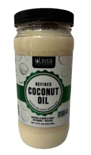 Imagen de ACEITE DE COCO  OLIVIA REFINADO 443.60 ML