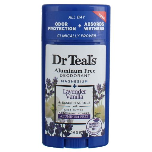 Imagen de DESODORANTE DR TEALS LAVANDA & VAINILLA PARA MUJER EN BARRA 75.00 G