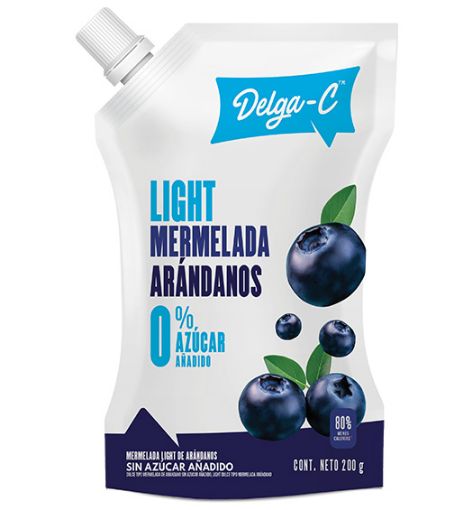 Imagen de MERMELADA DELGA-C ARÁNDANOS SIN AZÚCAR DOYPACK 200.00 G