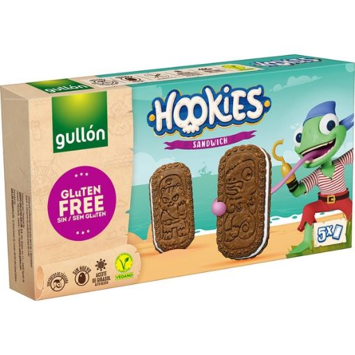 Imagen de GALLETAS GULLÓN HOOKIES DE CHOCOLATE 5 UND 230.00 G