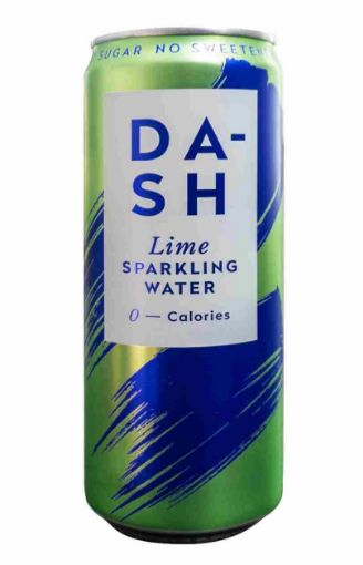 Imagen de BEBIDA GASIFICADA DA-SH WATER SABOR LIMA  CERO 330.00 ML