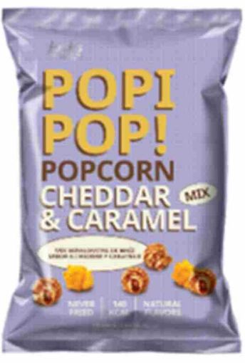 Imagen de PALOMITAS DE MAIZ JACK'S POPI POPI CARAMELO SALADO Y QUESO CHEDDAR  160.00 G