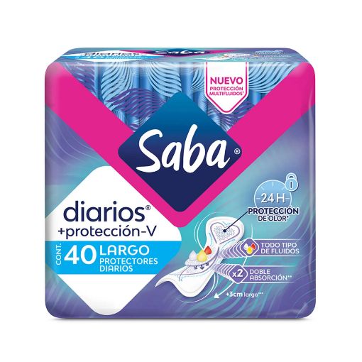 Imagen de PROTECTORES FEMENINOS SABA PROTECCIÓN-V 40.00 UND
