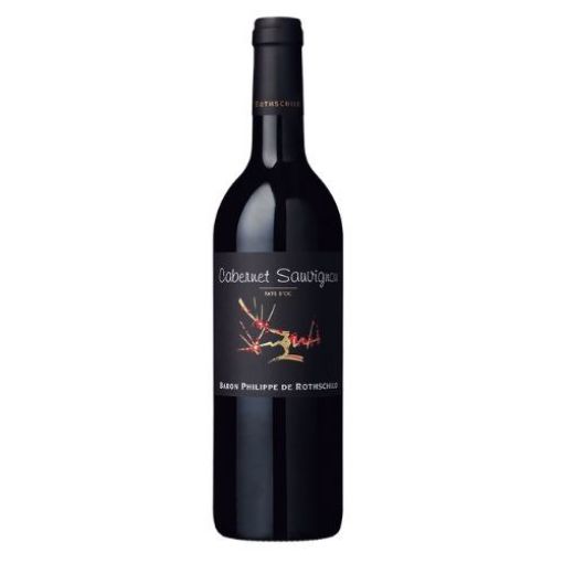 Imagen de VINO TINTO BARON PHILIPPE DE ROTHSCHILD CABERNET SAUVIGNON 750 ML