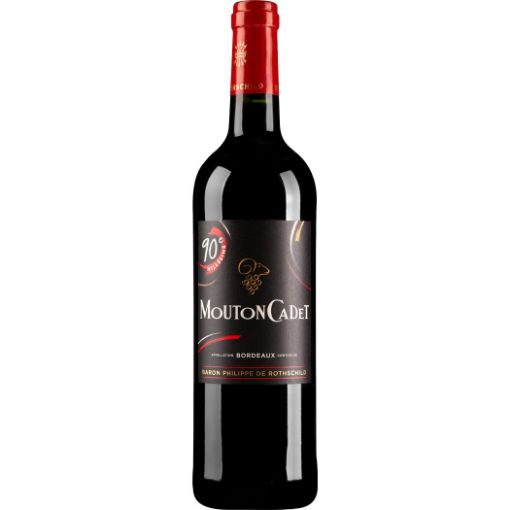 Imagen de VINO TINTO BARON PHILIPPE MOUTON CADET BORDEAUX 750 ML