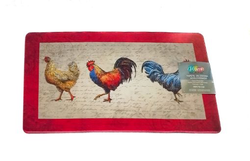 Imagen de ALFOMBRA HOME BLANK PARA COCINA ACOLCHONADA 46X76 CM  #PS092 1.00 UND