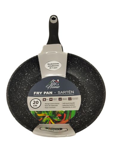 Imagen de SARTÉN BIG HOME ANTIADEHERENTE 20 CM #BG-FP20-01 1 UND