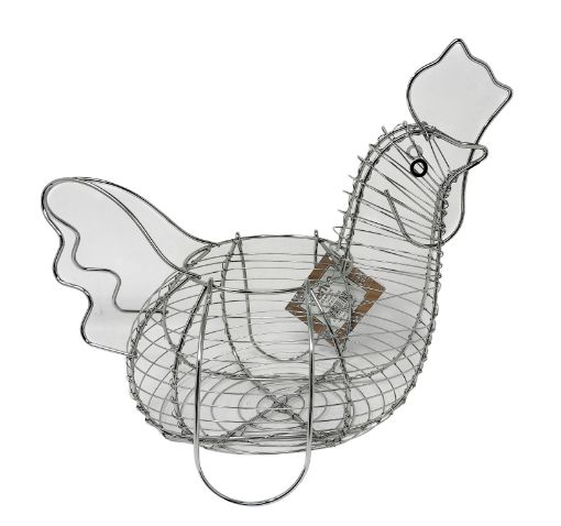 Imagen de CANASTA SANYE DE METAL PARA HUEVOS #39769 1.00 UND