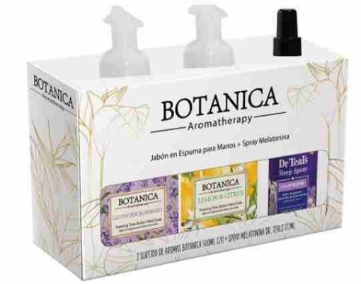 Imagen de SET BOTANICA - 2 UND JABÓN EN ESPUMA 500 ML PARA MANOS SURTIDO + SPRAY PARA DORMIR 177 ML 