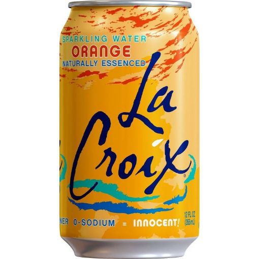 Imagen de AGUA MINERAL LA CROIX NARANJA CON GAS 355 ML