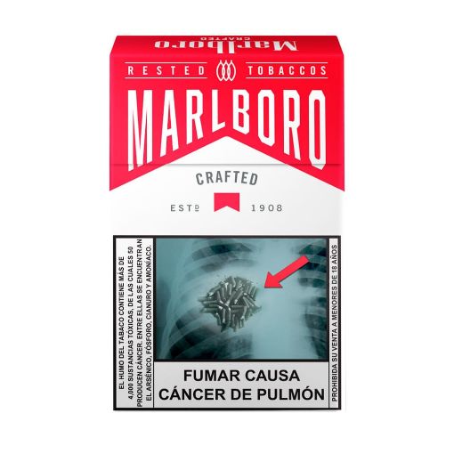 Imagen de CIGARRILLO MARLBORO CRAFTED ROJO LARGO 20.00 UND