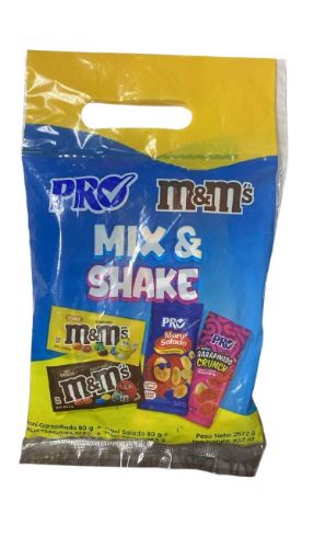 Imagen de OFERTA MIX & SHAKE M&MS Y MANÍ PRO 257.20 G