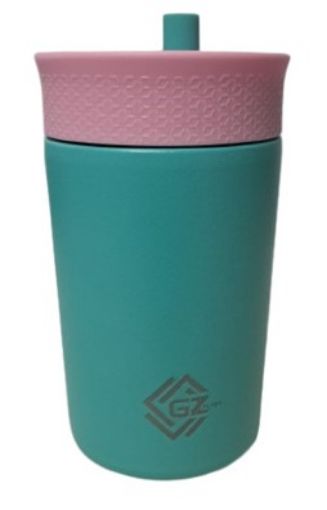 Imagen de VASO GZL FLASK INSULADO PARA NIÑO O NIÑA CON PAJILLA COLORES SURTIDOS 1.00 UND