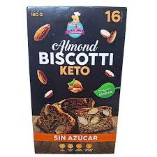 Imagen de BISCOTTI CRISTINAS KITCHEN ALMENDRAS SIN AZÚCAR  160.00 G
