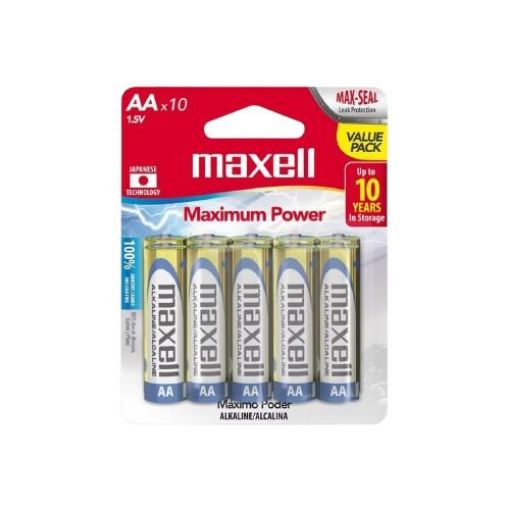 Imagen de BATERIA MAXELL ALKALINA AA 10.00 UND