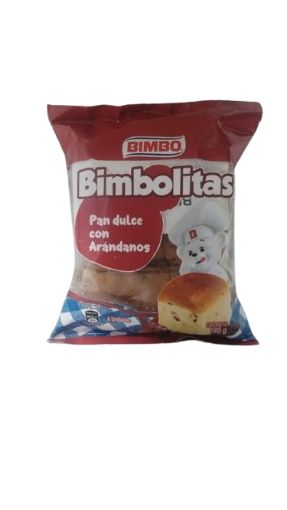 Imagen de PAN DULCE BIMBO BIMBOLITAS CON ARANDANOS 180.00 G