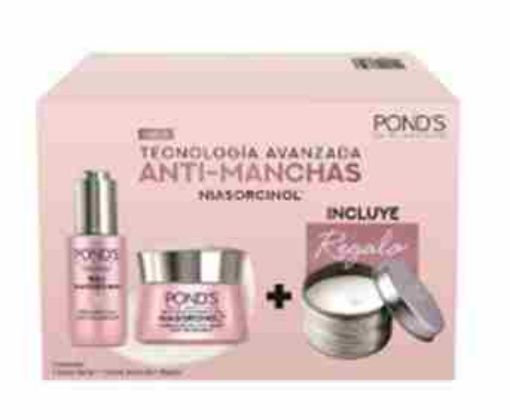 Imagen de OFERTA POND´S NIASORCINOL SERUM FACIAL + CREMA FACIAL + VELA  80.00 G