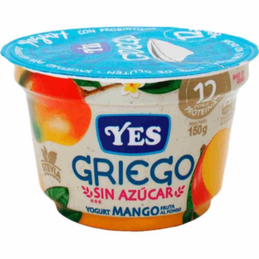 Imagen de YOGURT YES TIPO GRIEGO MANGO FRUTA AL FONDO 150.00 G