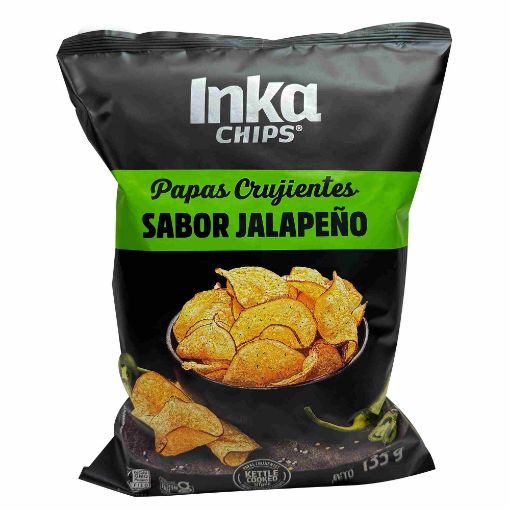 Imagen de PAPAS CRUJIENTES INKA SABOR JALAPEÑO 135.00 G