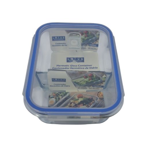 Imagen de CONTENEDOR HERMETICO LOTUS DE VIDRIO LHC-7668 1 UND