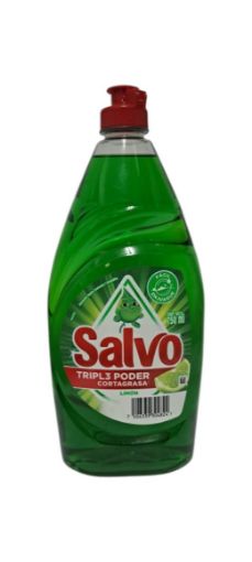 Imagen de LAVAPLATOS SALVO LIQUIDO LIMÓN 750 ML