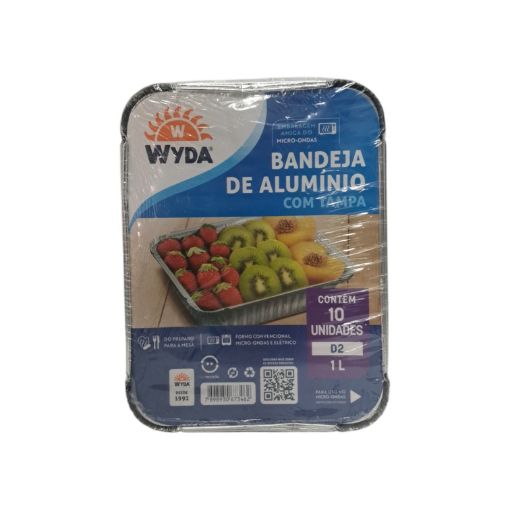 Imagen de BANDEJA DE ALUMINIO WYDA 1000 ML 1 UND