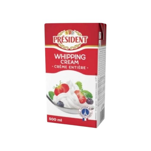 Imagen de CREMA PARA BATIR  PRESIDENT TRADICIONAL 500.00 ML