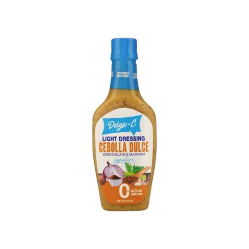 Imagen de ADEREZO DELGA-C CEBOLLA DULCE CERO AZÚCAR AÑADIDA 443.00 ML