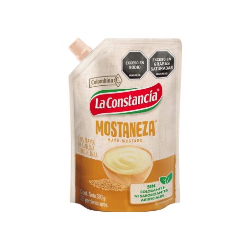 Imagen de ADEREZO COLOMBINA LA CONSTANCIA MOSTANEZA  380.00 G
