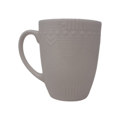 Imagen de TAZA DE CERÁMICA FINECASA BLANCA 9 X 11,5 CM 1 UND 100-9511 