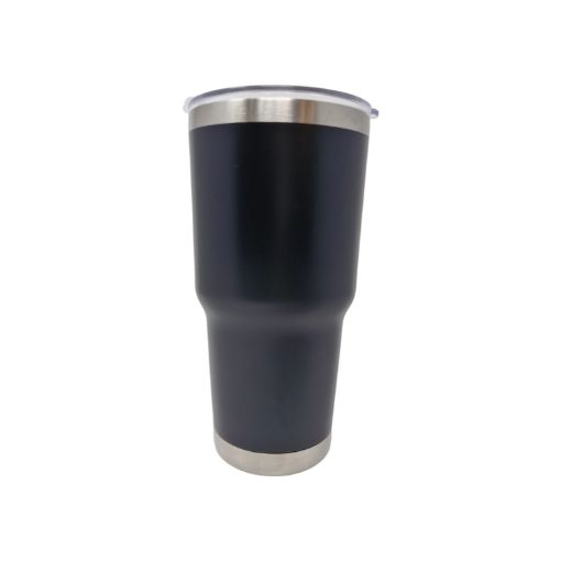 Imagen de VASO TÉRMICO LIFE ART NEGRO 880 ML #707-01855 1 UND