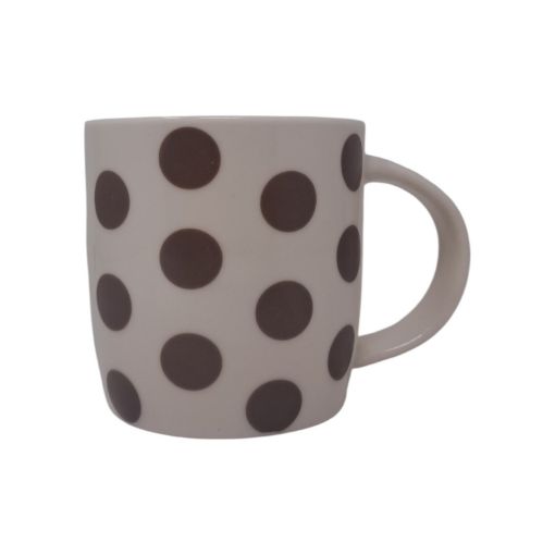 Imagen de TAZA DE CERÁMICA FINE CASA CON DISEÑOS 8,3 X 10,3 CM 1 UND 100-9516 
