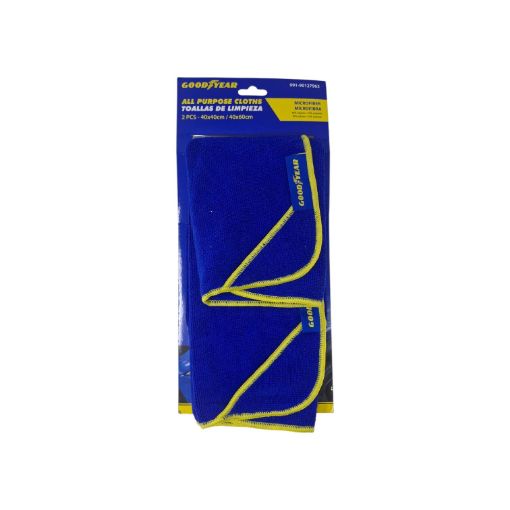 Imagen de SET DE TOALLITAS GOODYEAR DE MICROFIBRA 2 PZS #991-90127963 