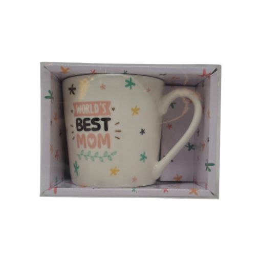 Imagen de TAZA DE PORCELANA LIFE ART 400 ML #727-2402435 1 UND