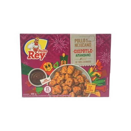 Imagen de POLLO ESTILO MEXICANO POLLO REY CHIPOTLE ARANDANO 480.00 G
